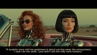 Carving Away the Unnecessary 🌌 | Cyberpunk Noir Ambient Synthwave Playlist