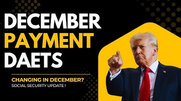 De socialezekerheidsuitkeringen in december 2025 gaan voorgoed veranderen