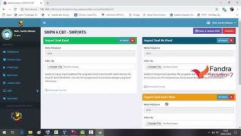 Tutorial upload soal di candy cbt
