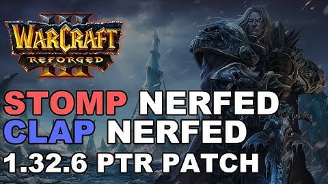 PTR BALANCE PATCH 1.32.6: Stomp, Clap & Manapotions nerfed | Neo reacts