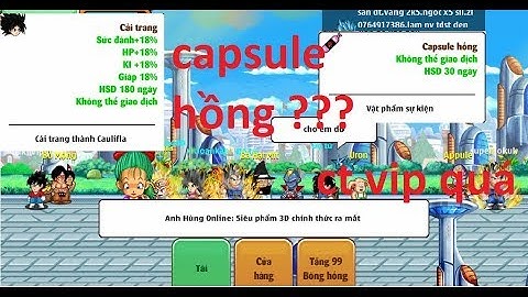 Ngọc Rồng Online: Đổi x99 hoa hồng lấy capsule hồng và cái kết !! Cải trang thỏ 39% sđ ??