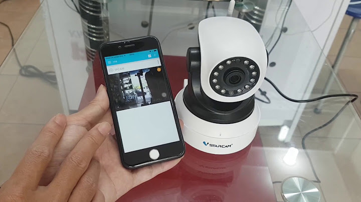 Hướng dẫn cài camera không dây trên điện thoại iphone