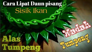 Lipat Daun Pisang Sisik Ikan || Alas Tumpeng #2 @loetfiacarving1583