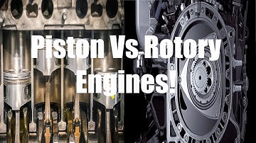 What is the difference between Piston and Rotary Engines? (Explained)