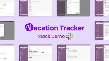 Vacation Tracker for Slack Demo
