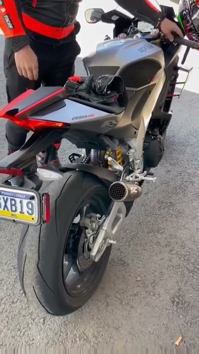 Aprilia RSV4 SOUND CHECK 😍