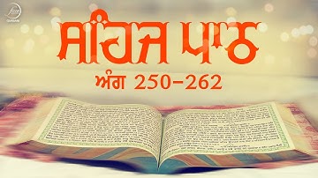 Sehaj Path Ang 250 To 262 | Bhai Sarwan Singh | Fizza Records Gurbani