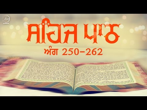 Sehaj Path Ang 250 To 262 | Bhai Sarwan Singh | Fizza Records Gurbani