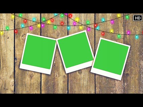 Polaroid green screen