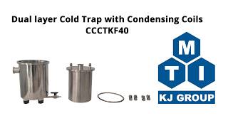 Dual layer Cold Trap with Condensing Coils - CCCTKF40