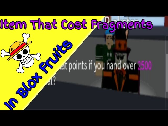 Everything in Blox-Fruits Update 11, Fragment prices, Blox fruits, Roblox