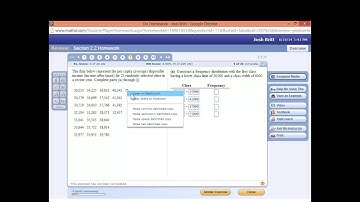 2.2 Construct histograms of continuous data.