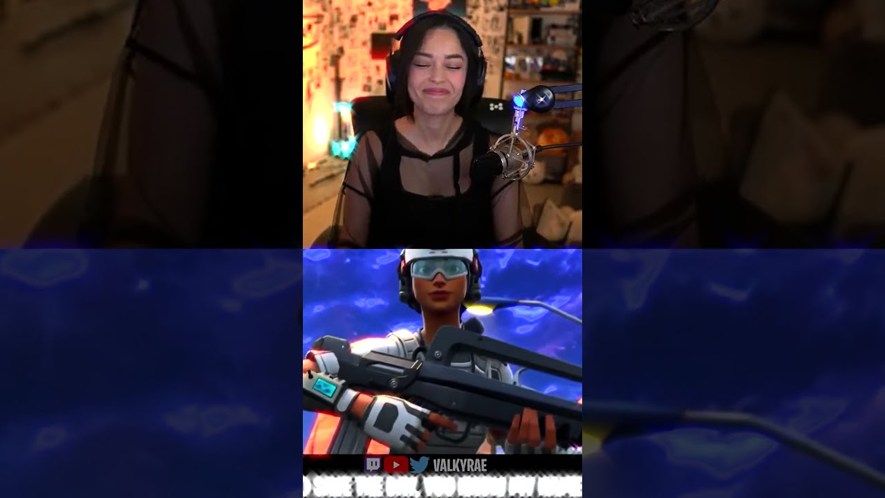 Valkyrae has a Fortnite Rap Song