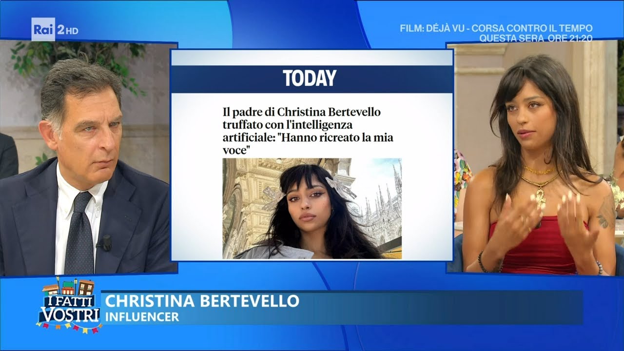 Truffati con l'intelligenza artificiale  - I Fatti Vostri 29/05/2024