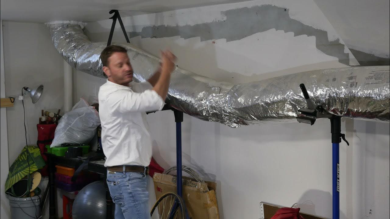 Properly Strap & Hang HVAC Ductwork Fixing An HVAC Contractors