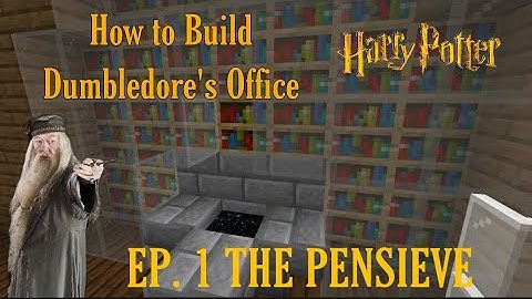 How to Build Dumbledore’s Office | Ep 1. The Pensieve
