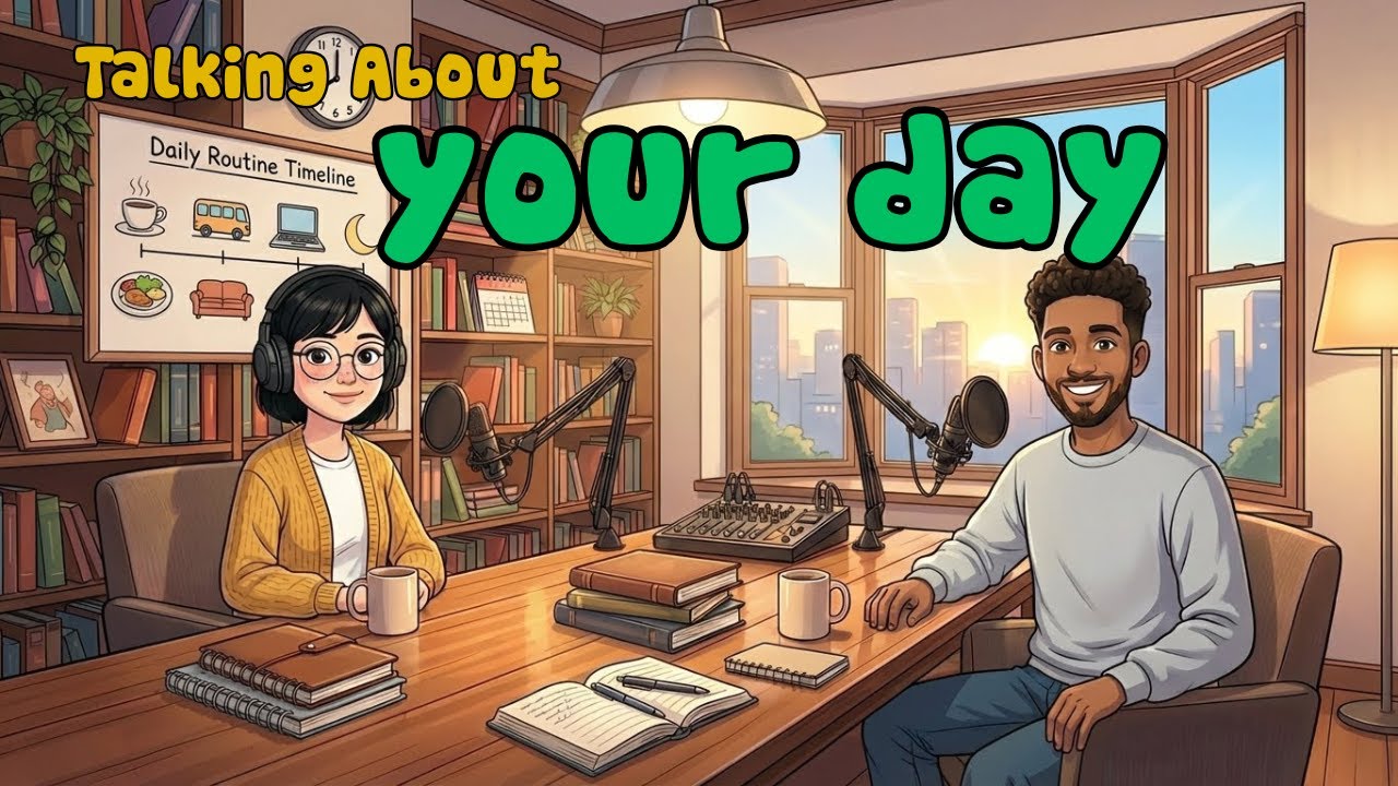 How to Talk About Your Day in English | English Conversation Practice