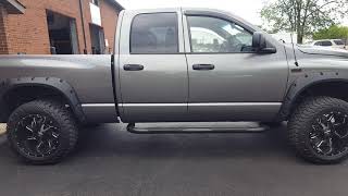 Career Overview Dodge Ram custom rims and leveled