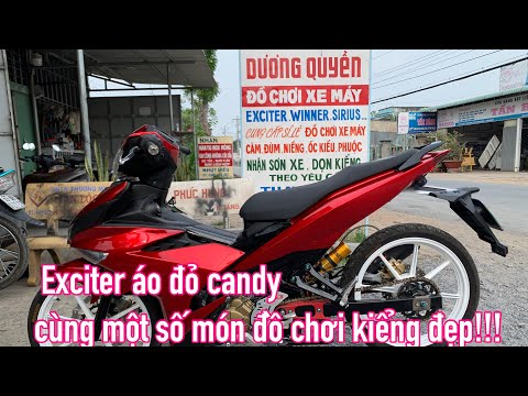 Video Exciter áo đỏ candy cùng một số món đồ chơi kiểng đẹp... - youtube