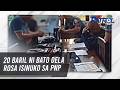 20 baril ni Bato Dela Rosa isinuko sa PNP | TV Patrol