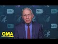 Dr. Fauci addresses data on small gatherings ahead of Thanksgiving l GMA