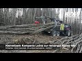 Originalit dun klemmbank kompania lesna install sur remorque forestire de dbardage