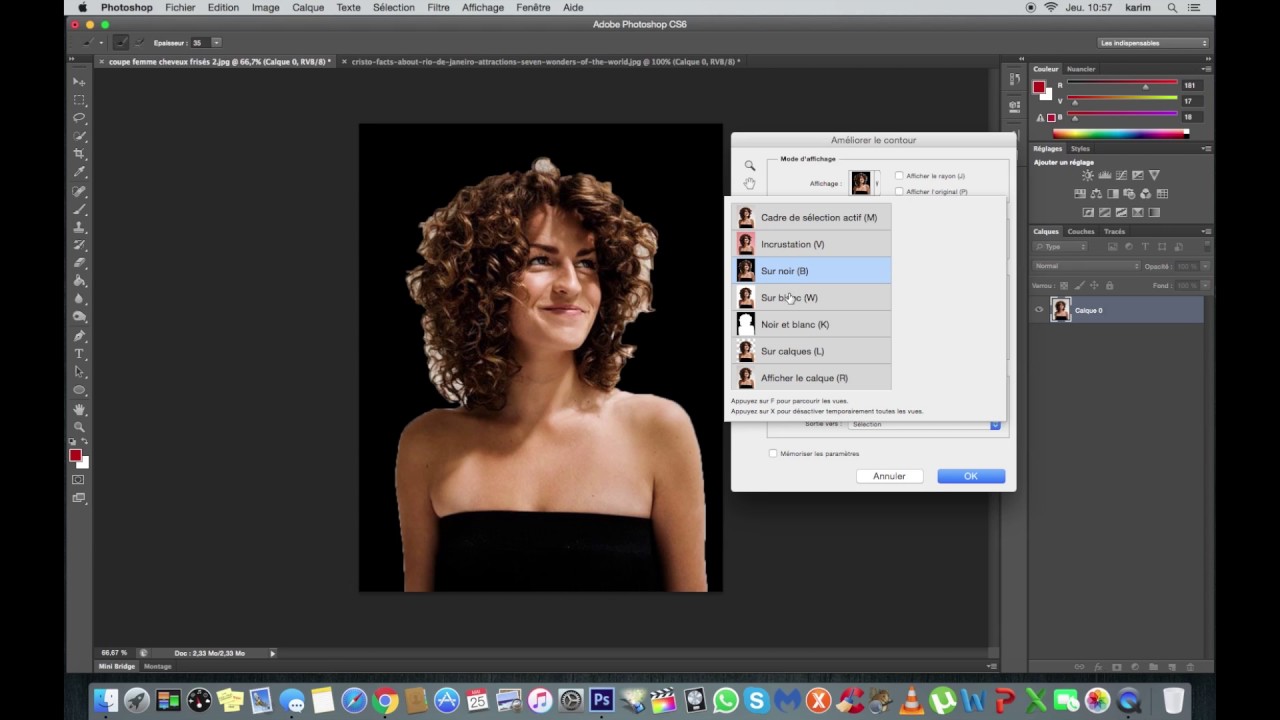 Tuto détourer les cheveux YouTube — free download