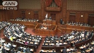 消費税増税法案が衆院で可決　民主から57人が反対（12/06/26）
