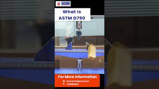 What Is ASTM D790? Flexural Test Explained #prestostantest