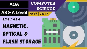 126. AQA A Level (7516-7517) SLR18 - 4.7.4 Magnetic, optical and flash storage