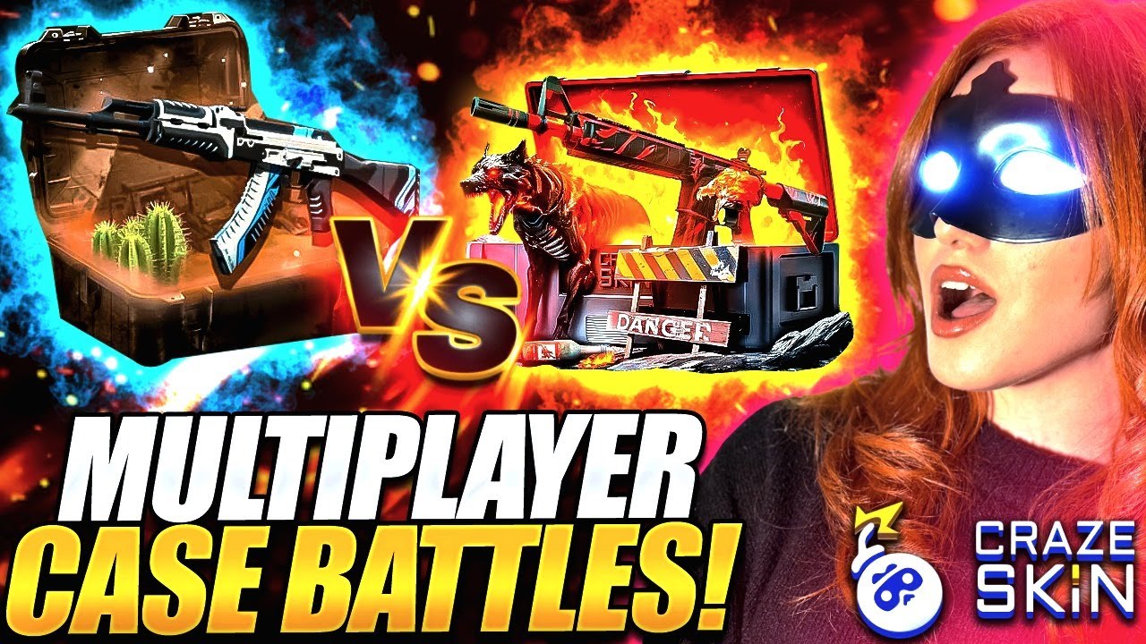 Crazeskin: захватывающие многопользовательские кейсы! !? | Новый сайт азартных игр CS2 2025 | Бес...
