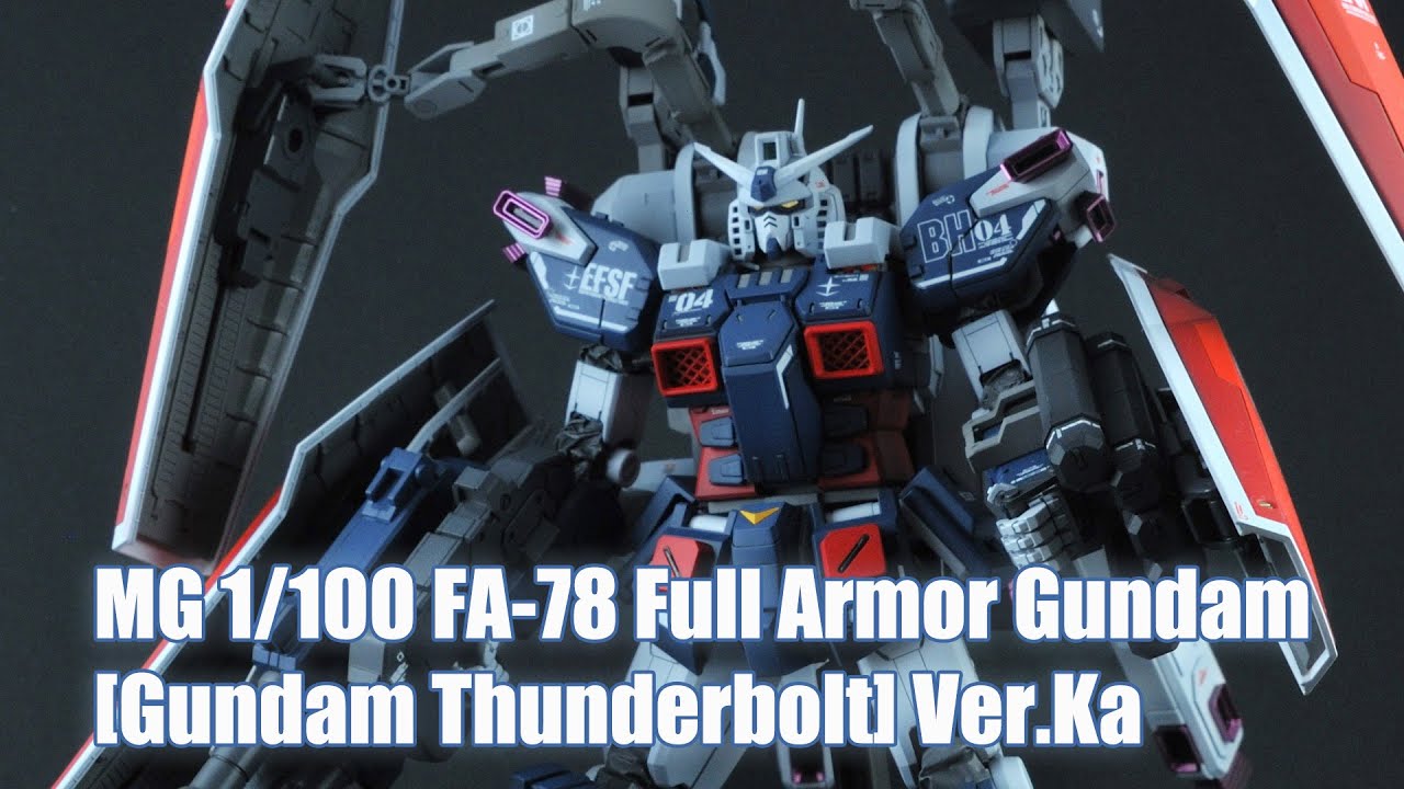 MG 1/100 FA-78 Full Armor Gundam [Gundam Thunderbolt] Ver.Ka