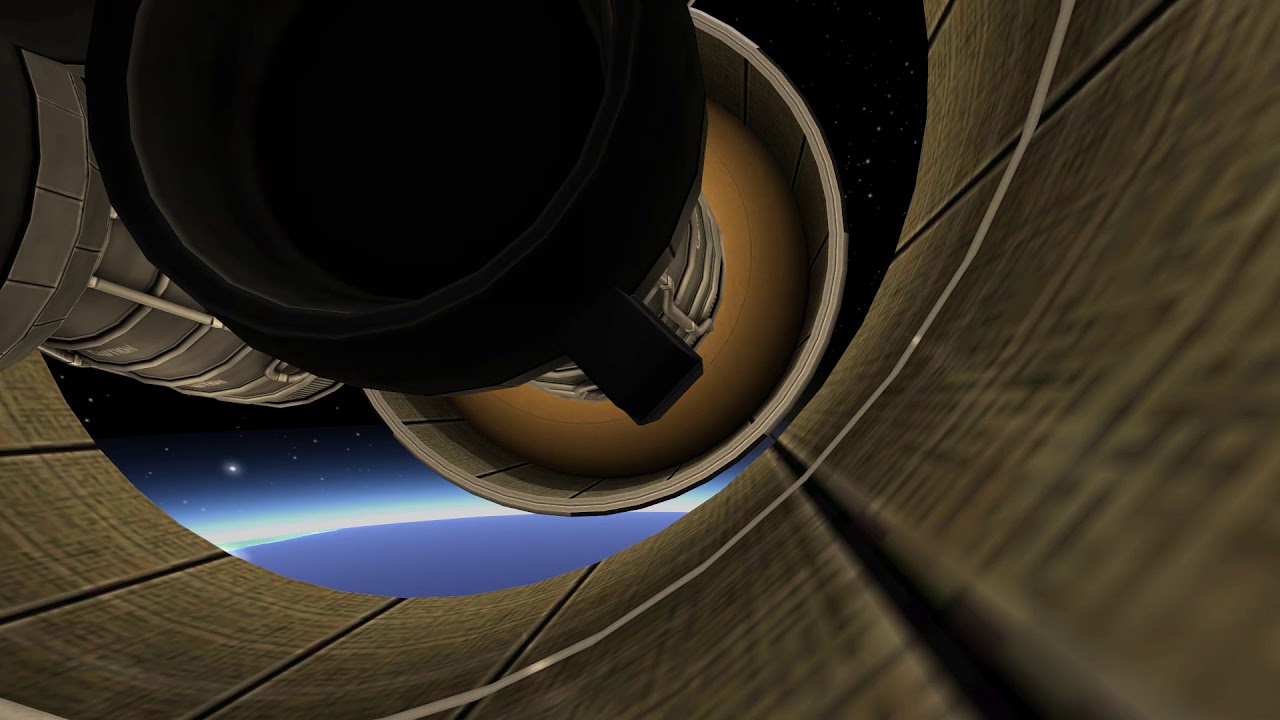 Apollo 11 S-IC/S-II Stage Separation - YouTube