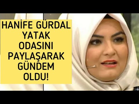 Hanife Gürdal yatak odasından paylaşım  yaparak gündem oldu!