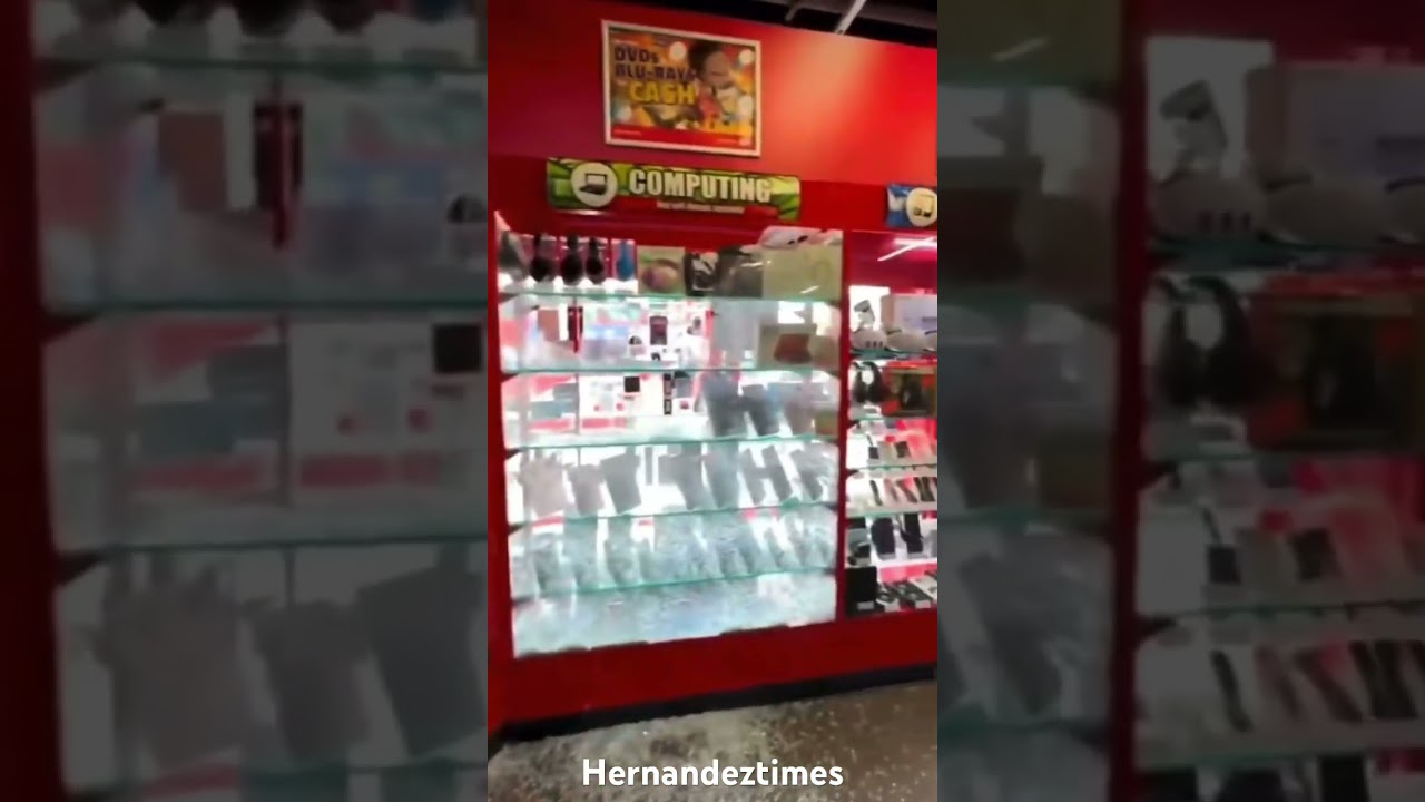 Thieves broke into CEX Wembley London