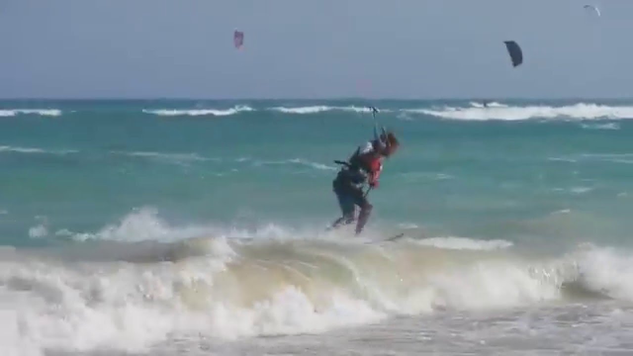 Airton Cozzolino strapless jump kite 3 Capo Verde 2014 YouTube