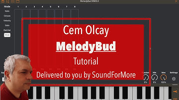 Cem Olcay MelodyBud AUv3 Midi Generative Sequencer - Tutorial
