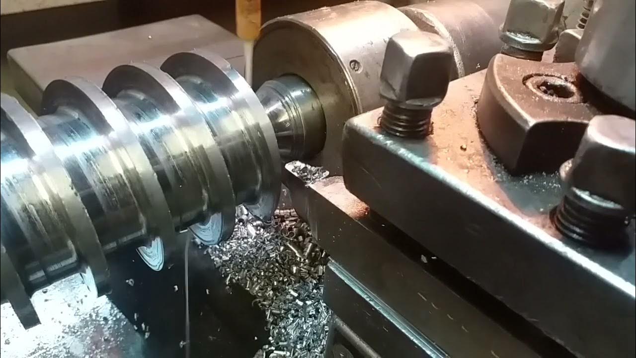 Шнек для масло пресса - YouTube