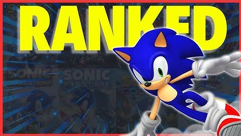 "Ranking Every Sonic Drift – The Best & Worst!"