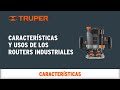 Uso y funciones de las Rebajadoras Industriales TRUPER.