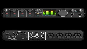 4 MIC IN SOUND CARD /MOTU M6