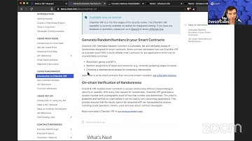 [Workshop] Price feeds, random numbers, and alarms: Chainlink Hackathon Workshop