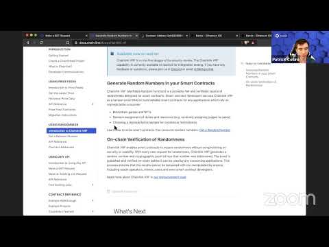 [Workshop] Price feeds, random numbers, and alarms: Chainlink Hackathon Workshop