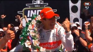 Hélio Castroneves Wins 2021 Indianapolis 500 Last Laps Ceremony