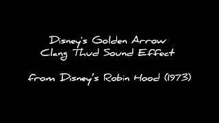 Disneys Den Arrow Clang Thud Sound Effect 1