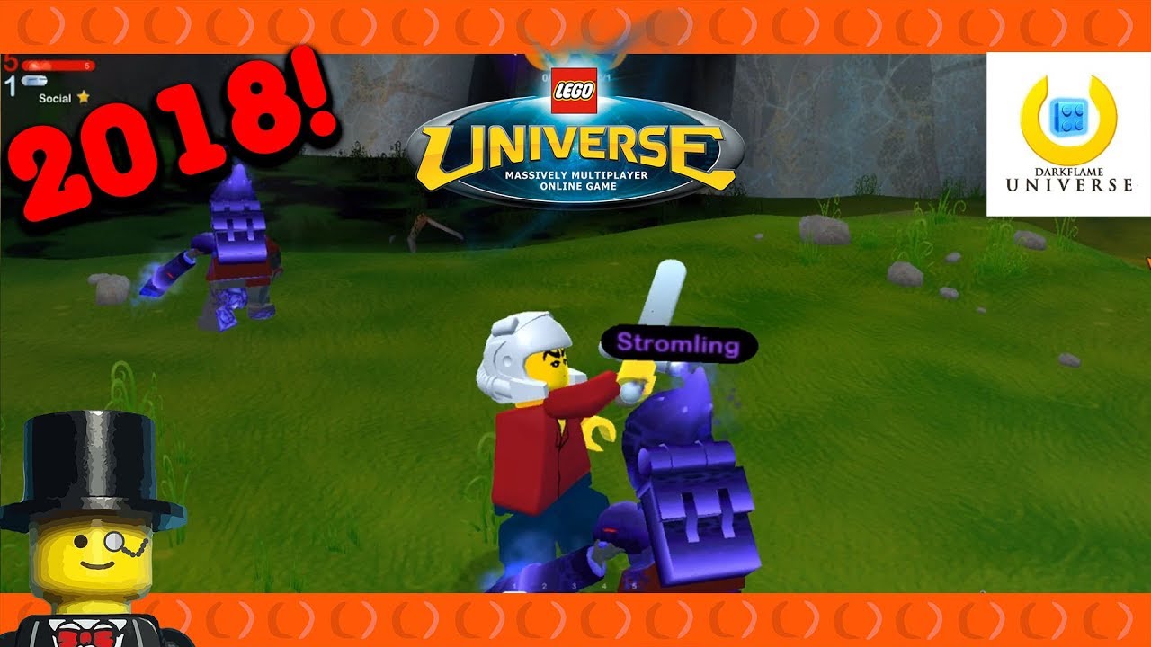 LEGO Universe 2018 Gameplay Fighting Stromlings In Avant Gardens!!! YouTube