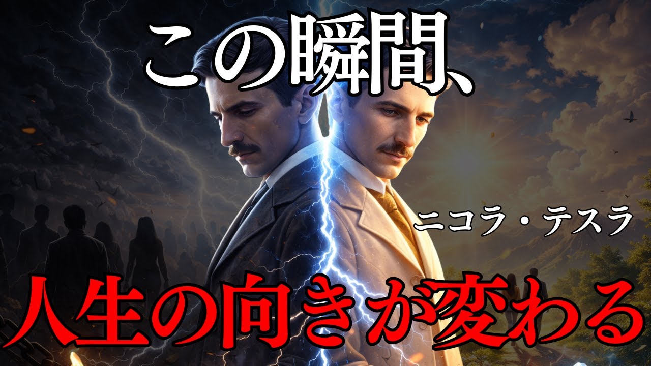【二コラ・テスラ】この瞬間、人生の向きが変わる｜ニコラ・テスラ｜ニコラ・テスラ｜人生｜変わる｜