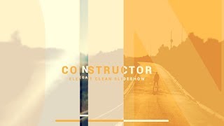 Elegant Slide Constructor | After Effects Template