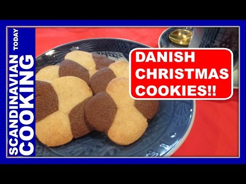 How To Make Homemade Danish Checkerboard Cookies - Småkager