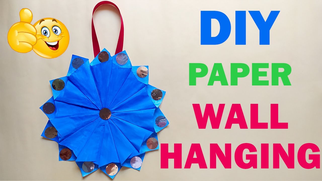 DIY Easy Paper Wall Hanging | Paper Craft | Rick Art and Craft